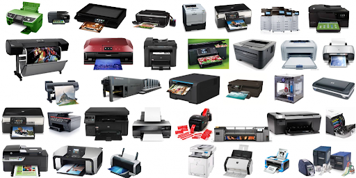 Drucker, Tintenstrahl, 3D, Laser, Punktmatrix, Multifunktionslaser, Multifunktions-Tintenstrahldrucker